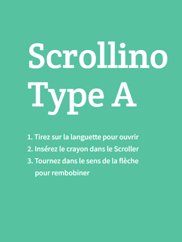 Scrollino Mode d'emploi