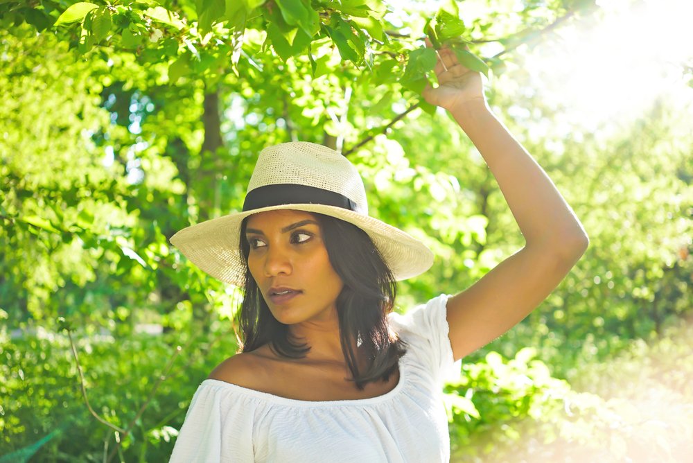 Chapeau panama authentique tissé à la main en Equateur