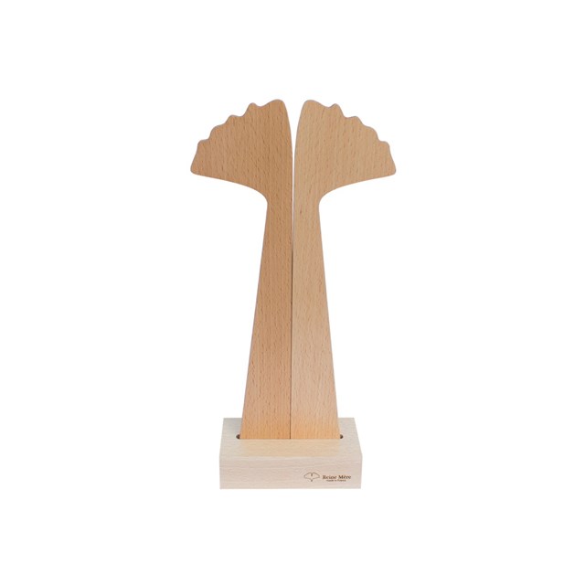 Couverts à salade sur socle - GINKGO 2