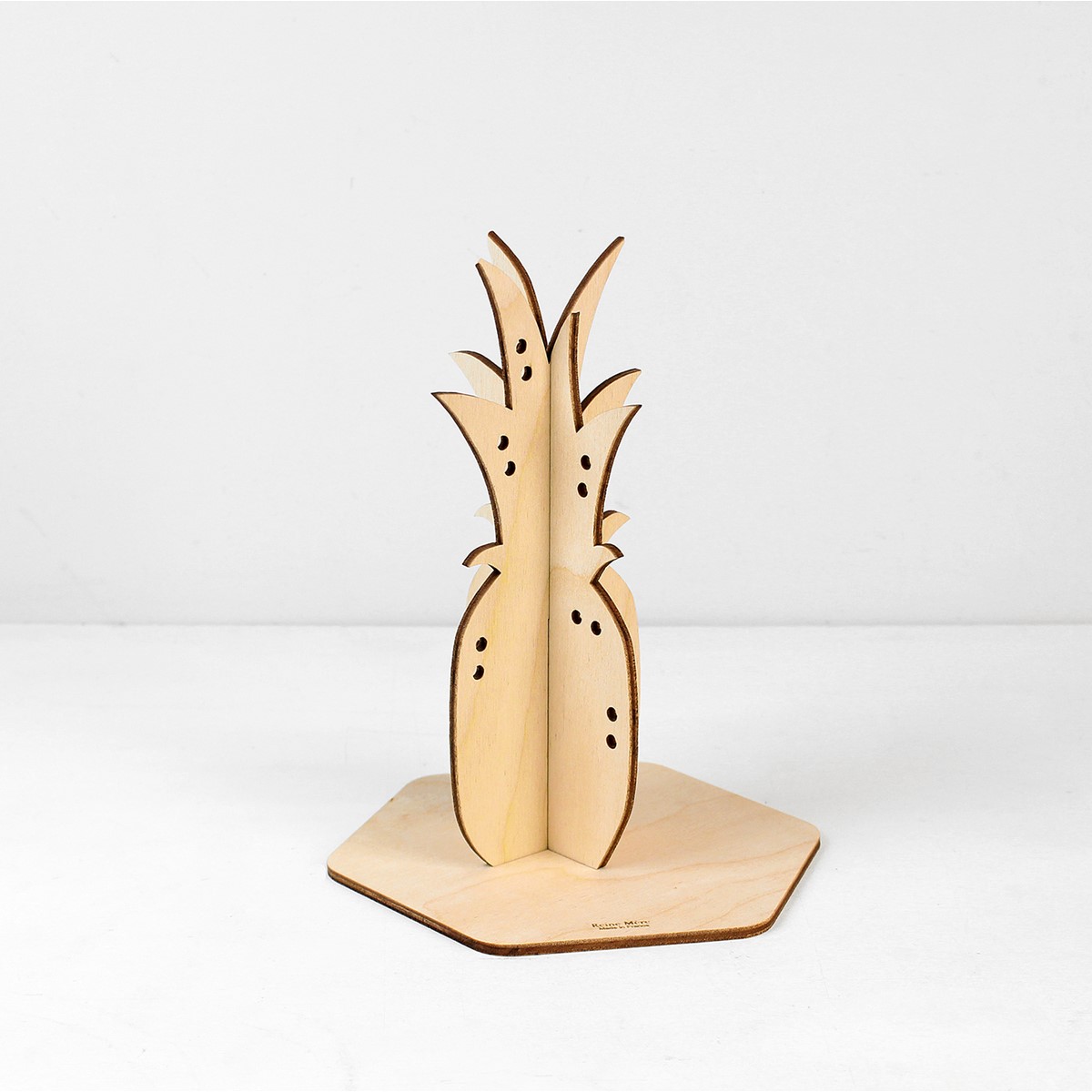 Porte-bijoux Anana fabriqué en France à partir de Bouleau issu de forêt gérée durablement