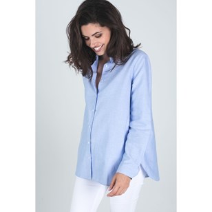 Chemise bleue - Justine -  Avant, pendant et après grossesse