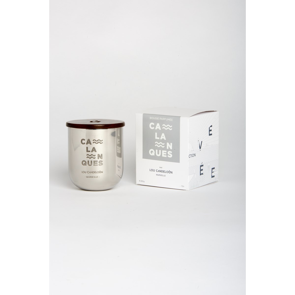 Bougie naturelle et vegan - Calanques 280g 3