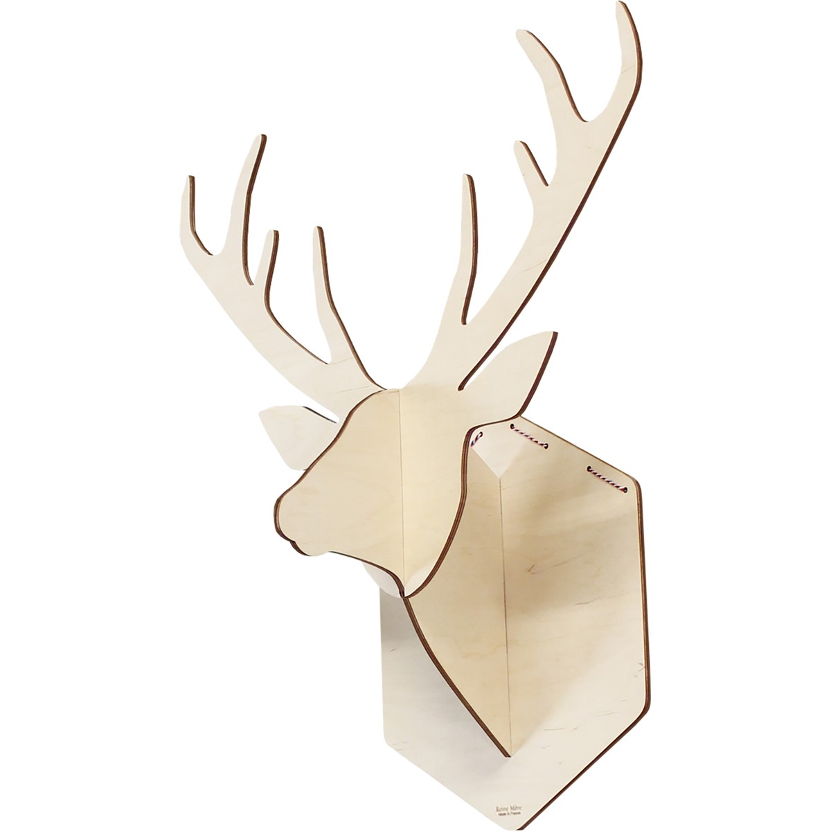 Décoration murale Sylvestre fabriquée en France à partir de bois issu de forêt gérée durablement