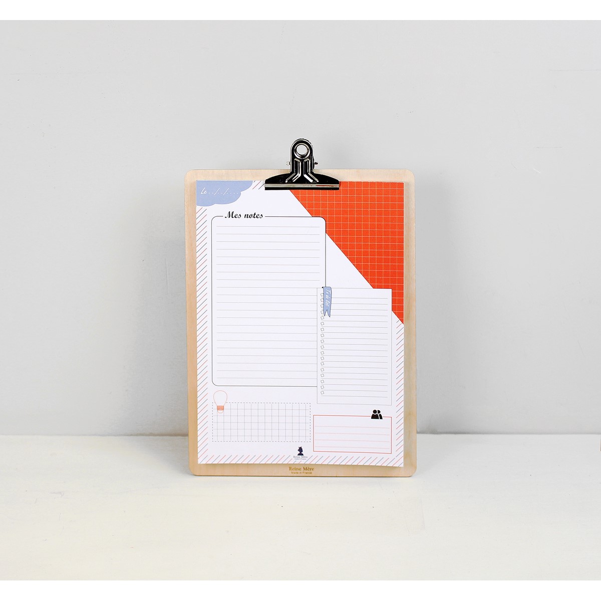 Ecritoire A5 en bois 3