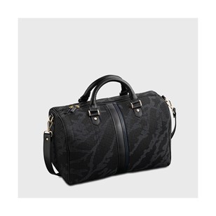 Sac bowling en toile et cuir upcyclés - PETER