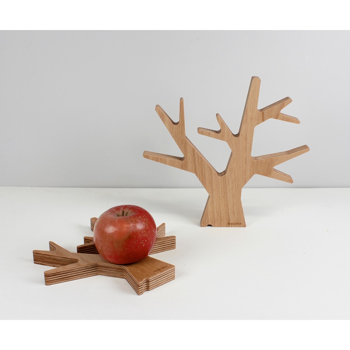 Dessous de plat Arbre fabriqué en France à partir de bois issu de forêt gérée durablement