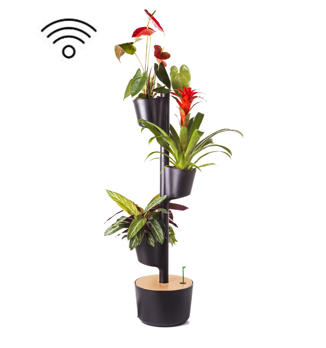 Jardinière verticale d'intérieur avec arrosage intelligent WiFi 33
