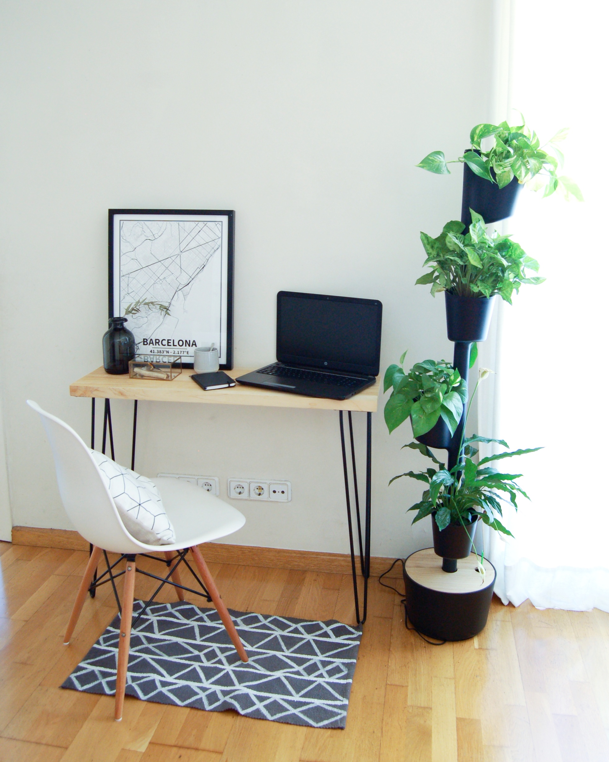 Jardinière verticale d'intérieur avec arrosage intelligent WiFi 28