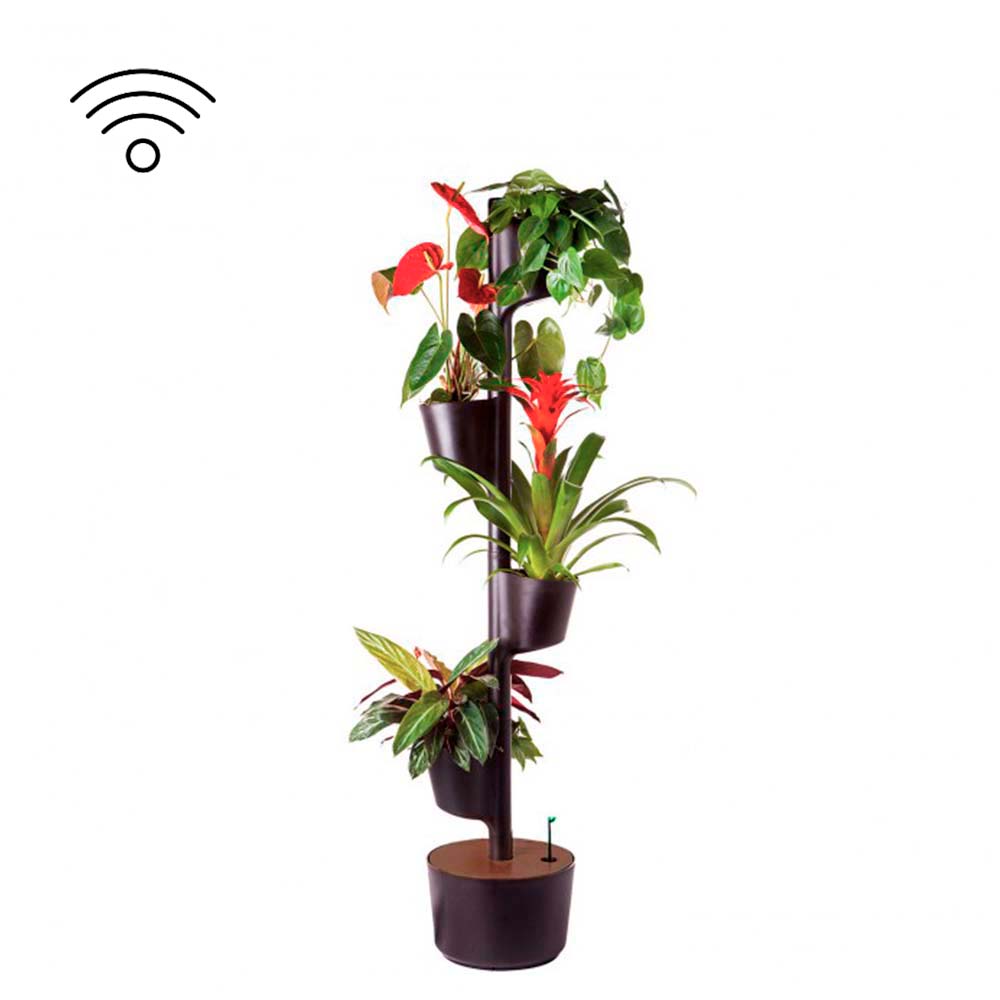 Jardinière verticale d'intérieur avec arrosage intelligent WiFi 45