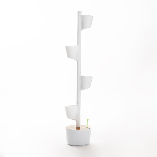 Jardinière verticale d'intérieur avec plantes purificatrices d'air 4