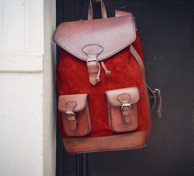 sac à dos en cuir