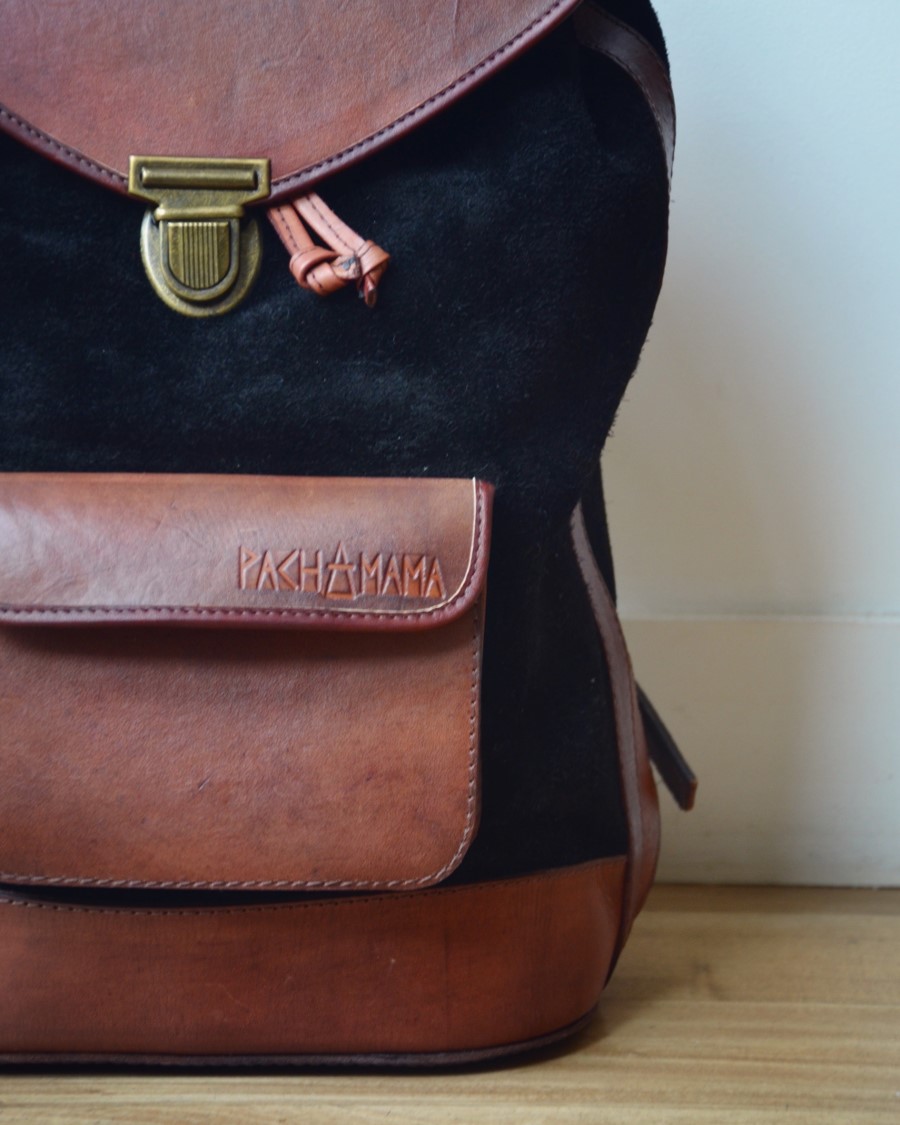 sac à dos urbain en cuir