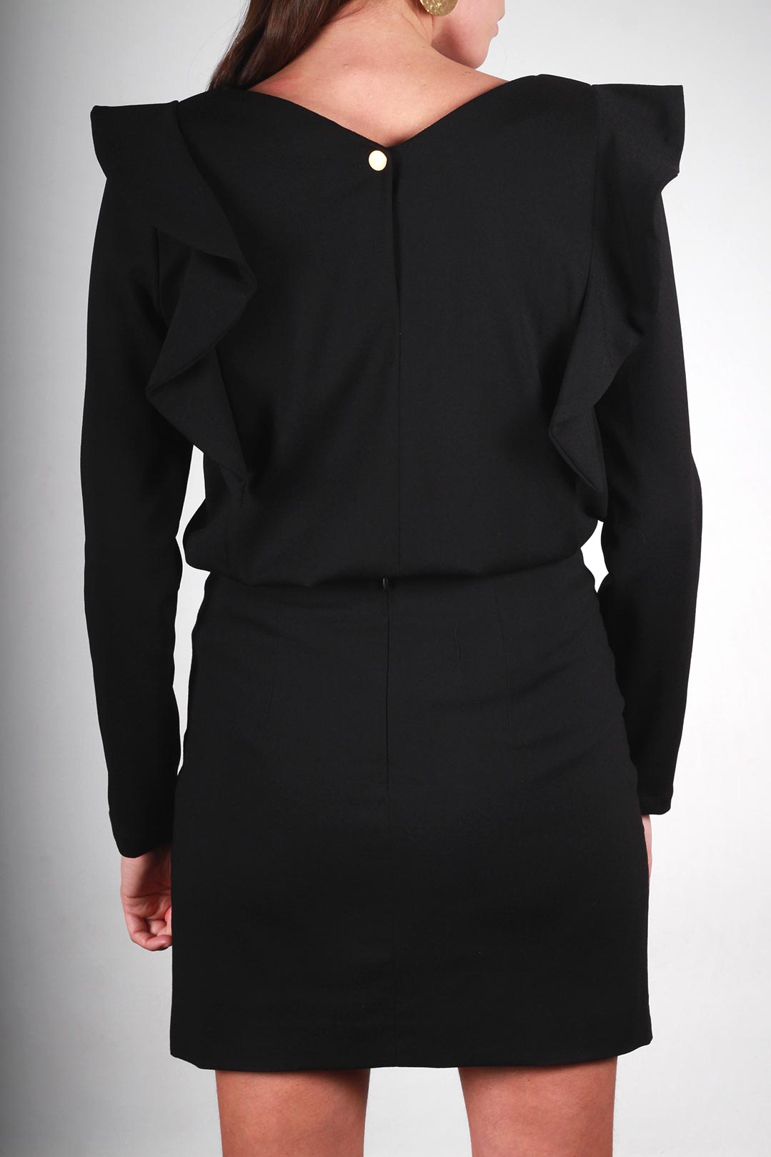 Jupe crêpe noire - Emilie 6