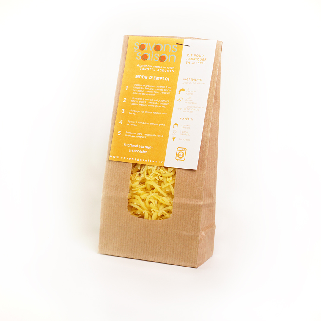 Kit lessive Carotte Agrumes 4