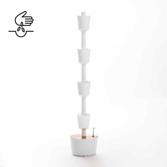 Jardinière verticale avec arrosage automatique et graines de plantes aromatiques 20