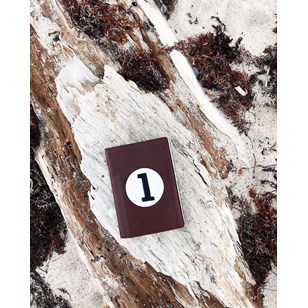 Portefeuille et porte monnaie bordeaux - CBR1