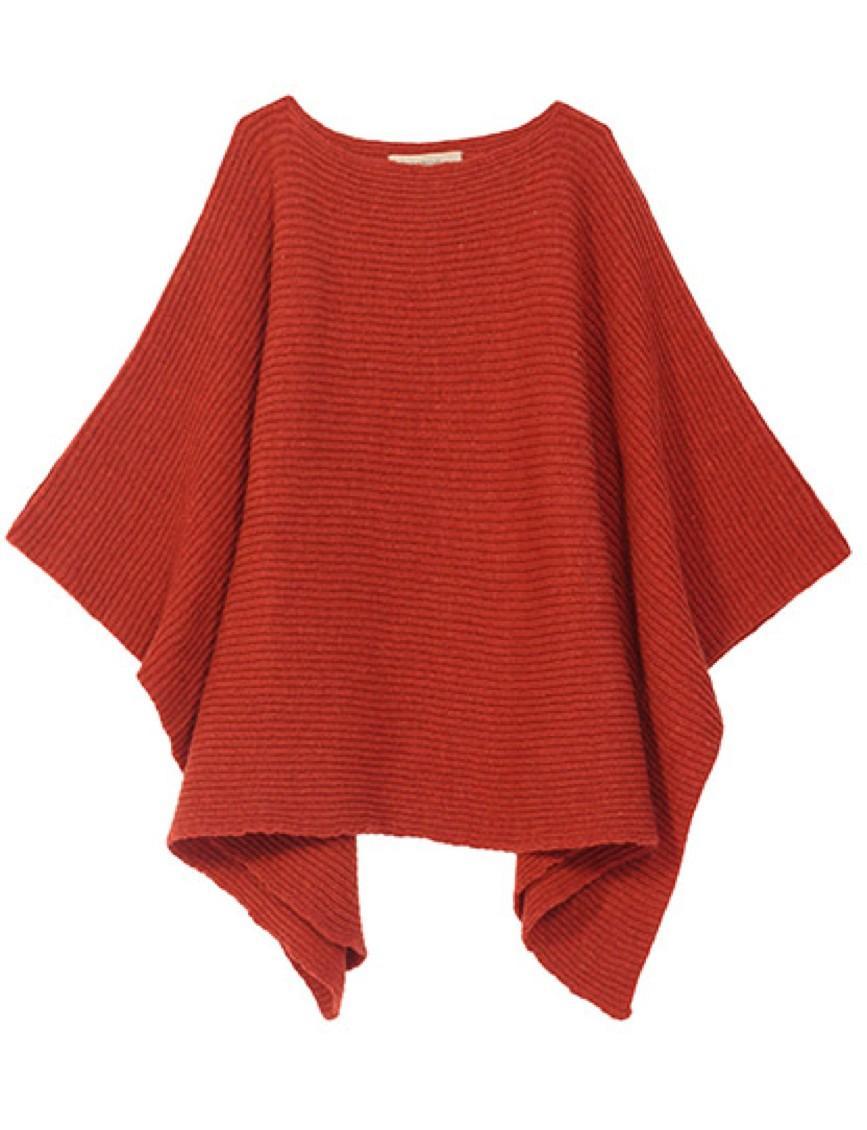 Poncho Sapin - ocre  2