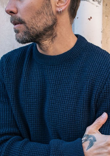 Pull ORIGINE - Fibres recyclées - Made in France
