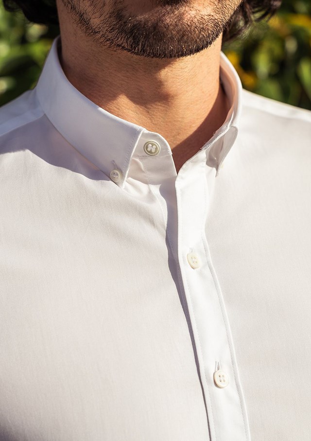 Chemise SAINT-REMY- Made in France - Blanc 5