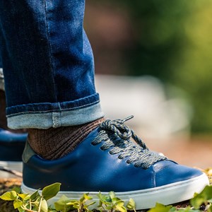 Sneakers MONTBAPT - Made in France - Marine