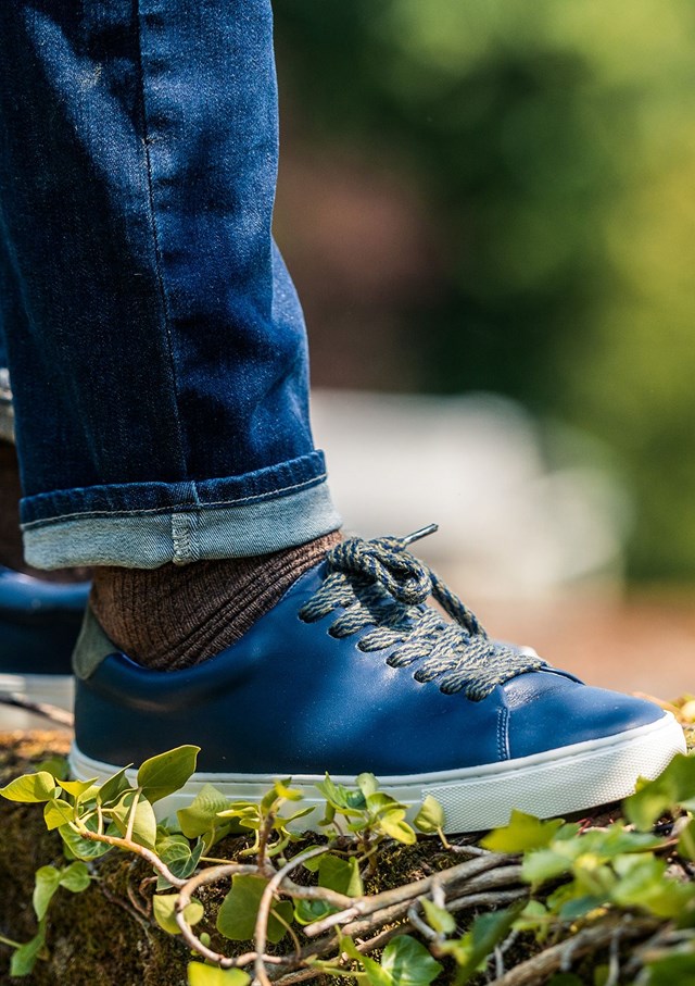 Sneakers MONTBAPT - Made in France - Marine 2