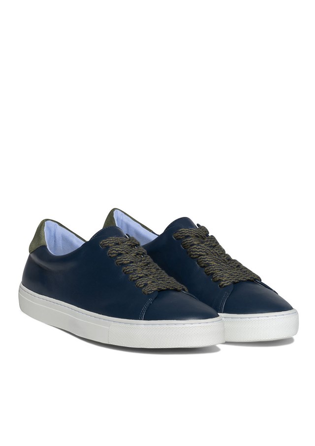 Sneakers MONTBAPT - Made in France - Marine 3
