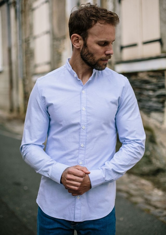 Chemise MONTLIMART - Col Mao 2
