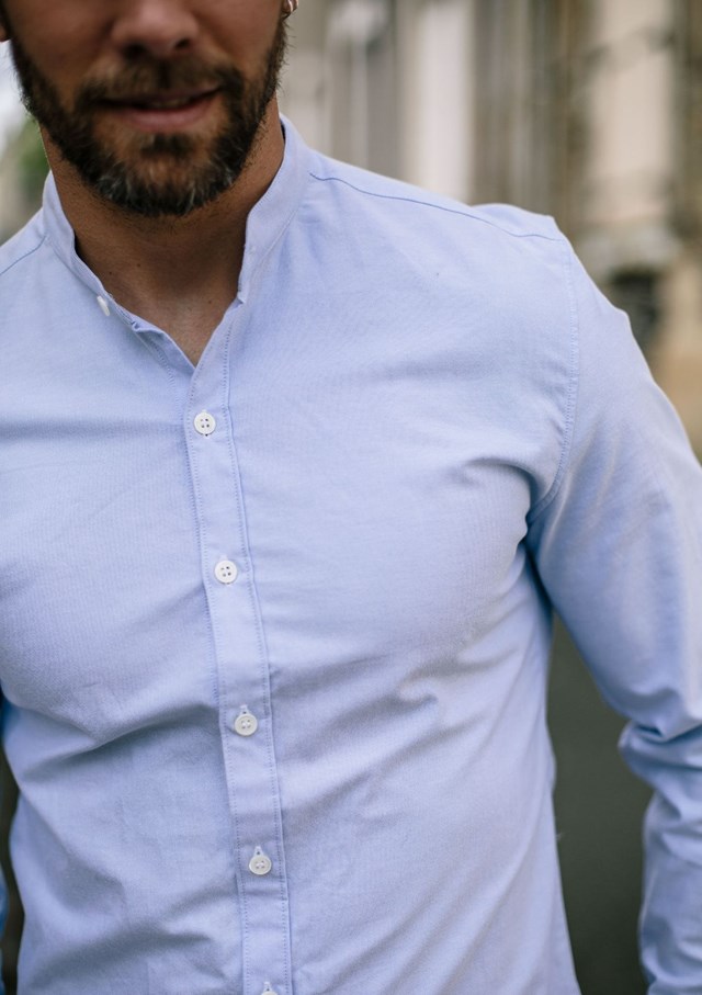 Chemise MONTLIMART - Col Mao 3
