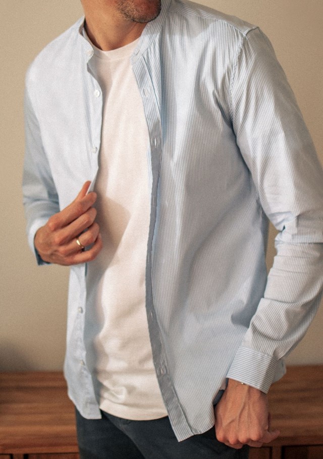 Chemise MONTLIMART - Col Mao 10