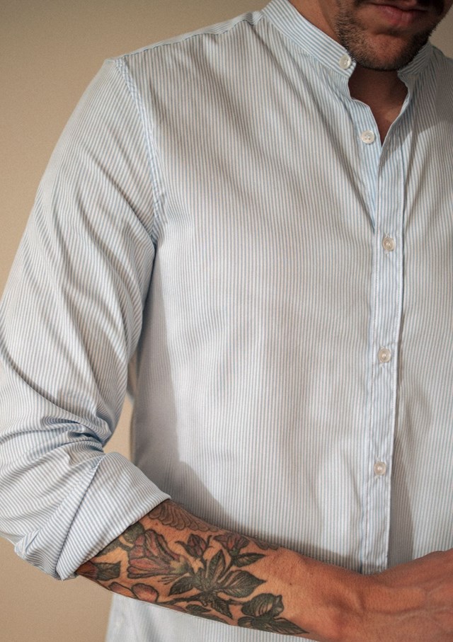 Chemise MONTLIMART - Col Mao 9