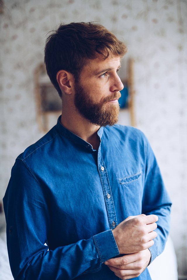 Chemise MONTLIM - Col Mao - Denim 4