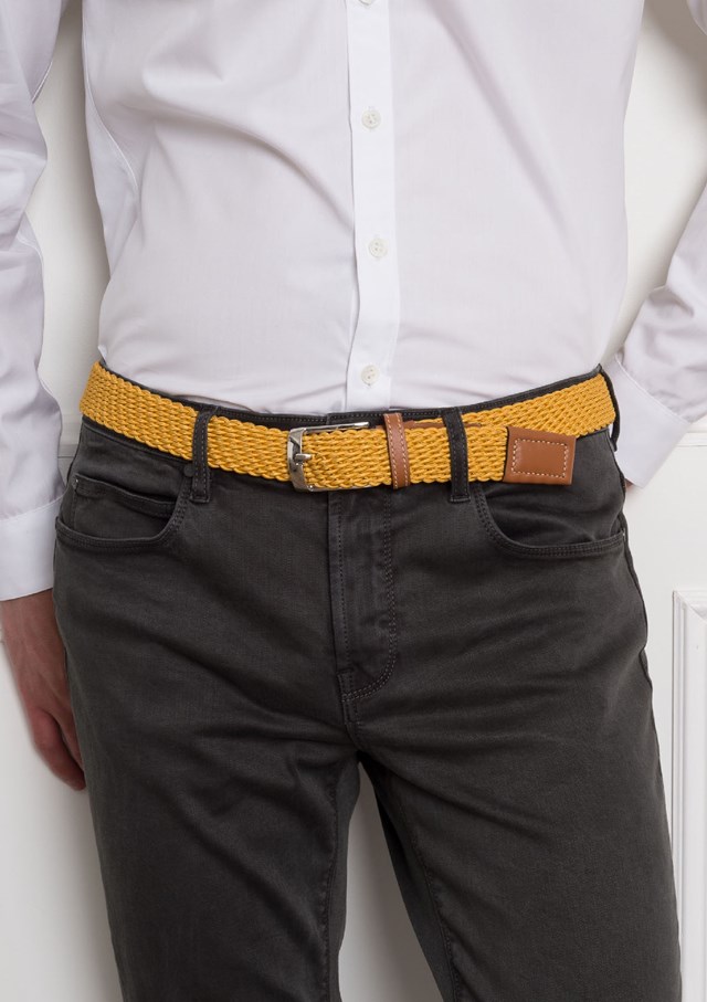 Ceinture CLAUDETTE - Made in France - Moutarde 2