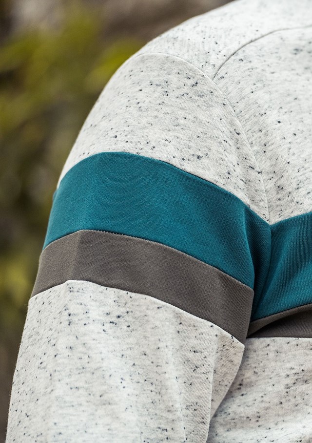 Sweat VOISIN - coton gris chiné 4
