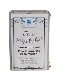 Faut qu'ça brille! Savon naturel multi-usage  pour l'entretien de la maison