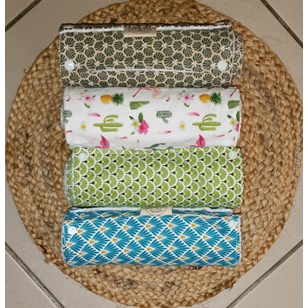 Essuie-tout lavable - rouleau de 8 feuilles