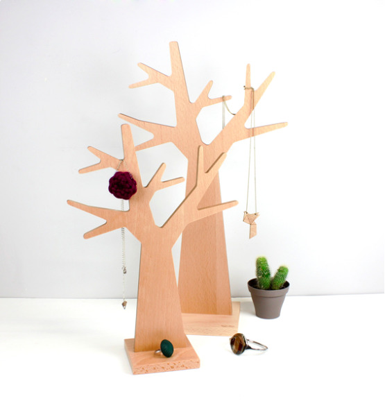 Abre à bijoux en bois fabriqué en France issu de forêt gérées durablement