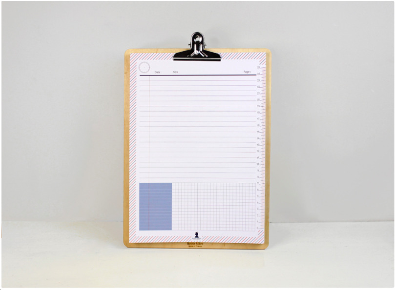 Ecritoire A4 en bois  6