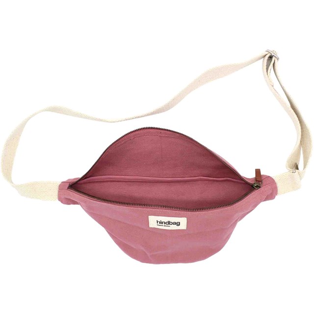 Sac banane OLIVIA, rose blush, coton bio 5