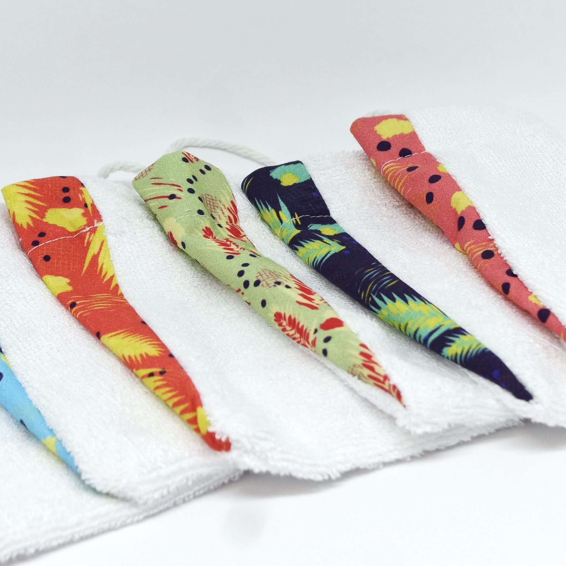 gant visage en bambou