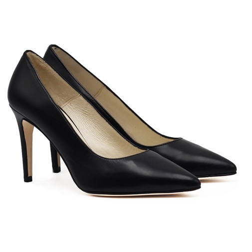 Escarpins classiques cuir noir