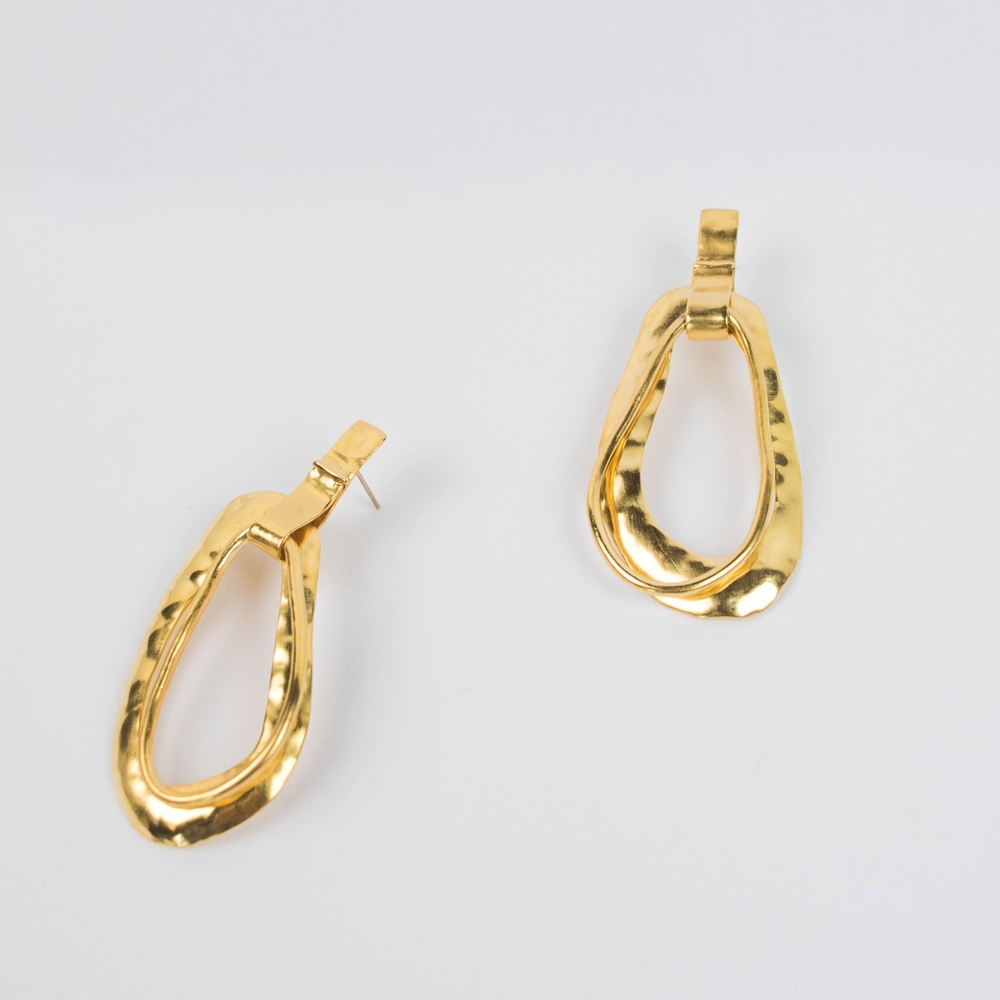 Boucles d'oreilles doré - Bertha 4