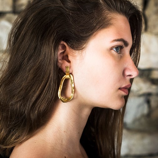 Boucles d'oreilles doré - Bertha