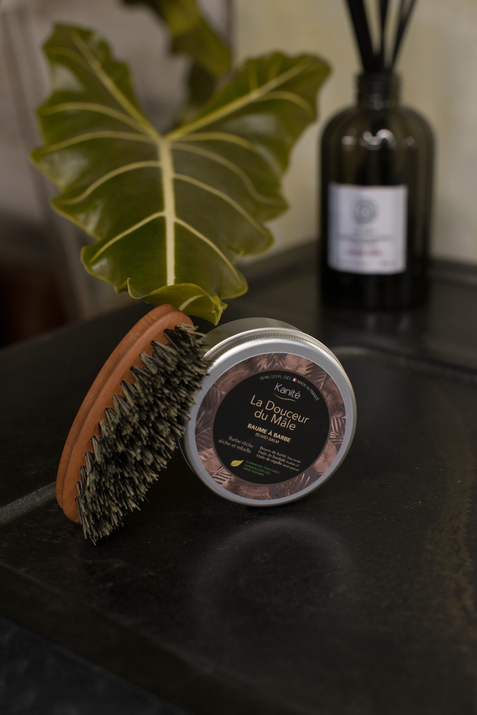 Brosse à barbe Vegan & 100% naturelle 3