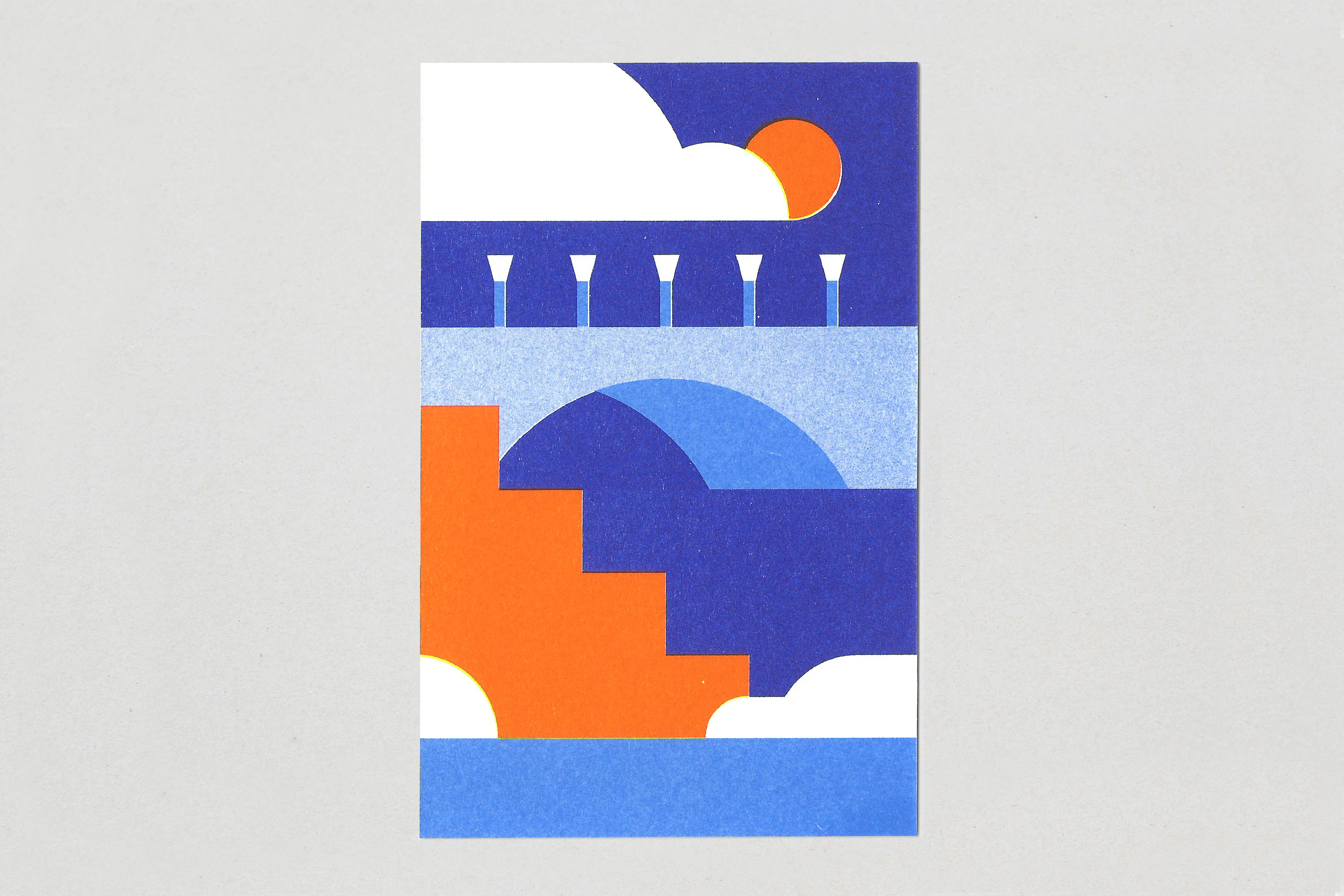 CARTES POSTALES D'ARTISTES - "PARIS-HIVER" 6