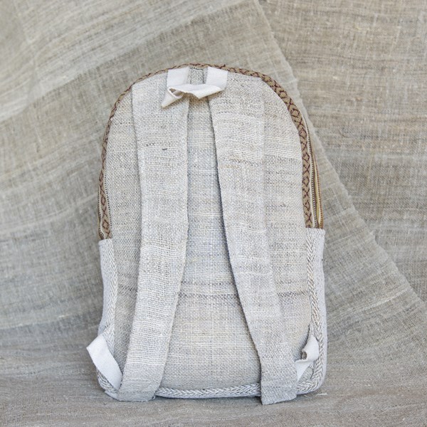 sac en chanvre éthique et écoresponsable fait main motifs ethniques