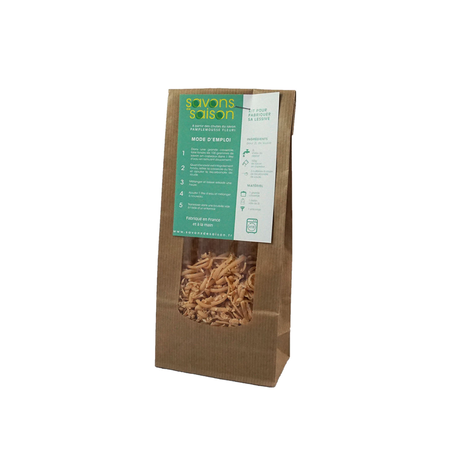 Kit lessive Pamplemousse Fleuri 2