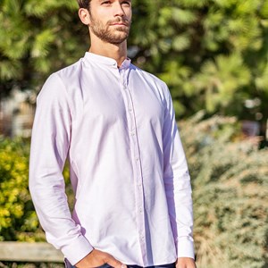 Chemise MONTLIMART - Rose rayures