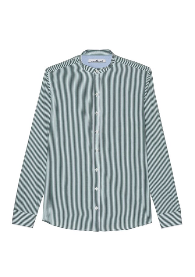 Chemise MONTLIMART - Vert rayures 3