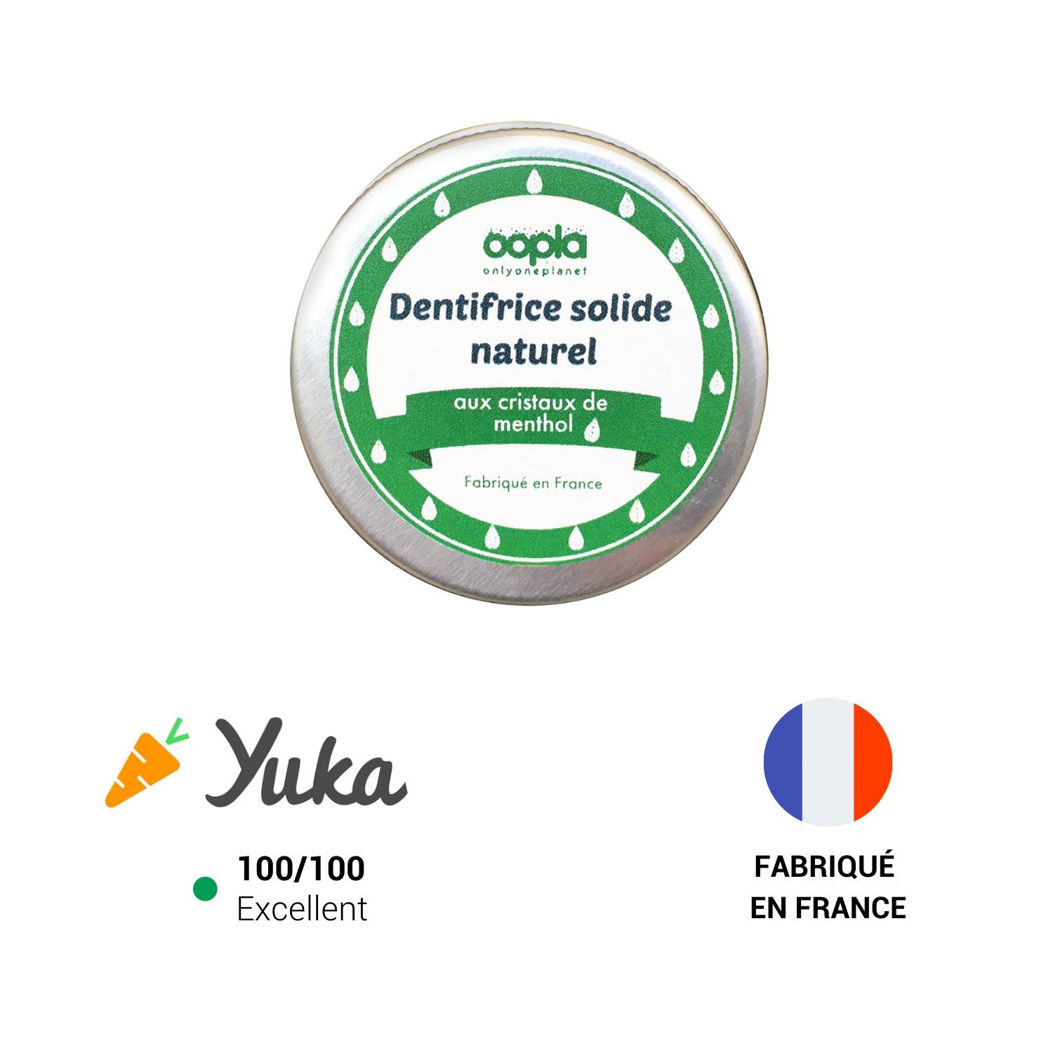 Dentifrice solide naturel - Menthe 4