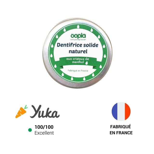 Dentifrice solide naturel - Menthe 4